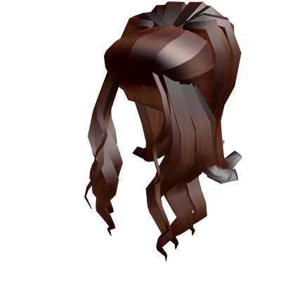 Chocolate Ponytail Waves Roblox Wiki Fandom - brown ponytail roblox