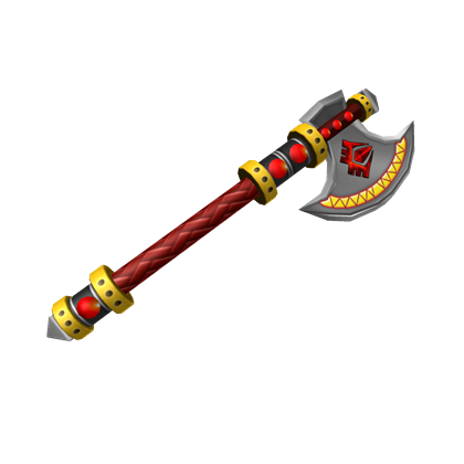Catalog Redcliff Battleaxe Roblox Wikia Fandom - red cliff sword and shield roblox