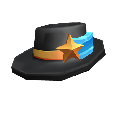 Catalog Shooting Star Fedora Roblox Wikia Fandom - star hat roblox