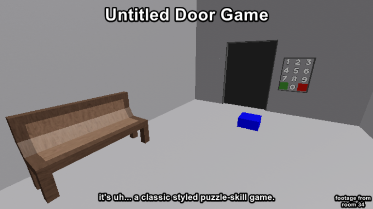 Roblox - Code Door (GUI and Model) 