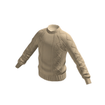 Knit Sweater - Beige