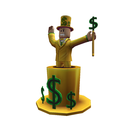 Mr Bling Bling Hat Roblox Wiki Fandom - roblox money man