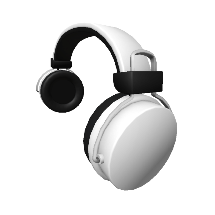 white headphones roblox 2019