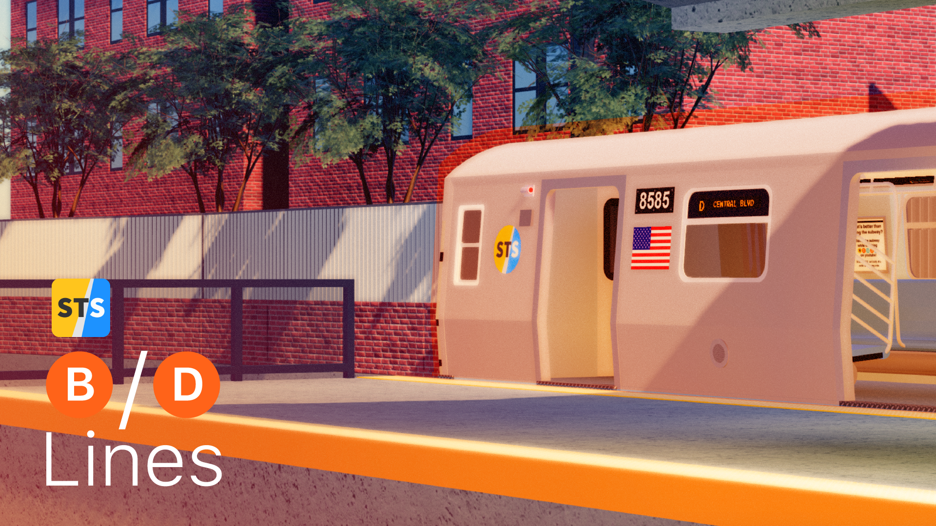 nyc subway train simulator game