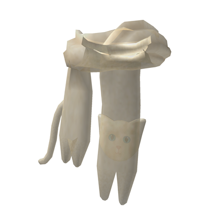 Catalog Ghost Cat Scarf Roblox Wikia Fandom - scarf do roblox