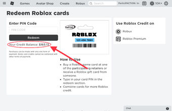 Roblox Gift Card Pin