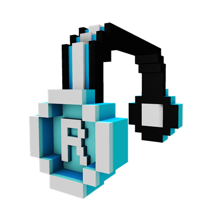 Blue Clockwork Headphones - Roblox