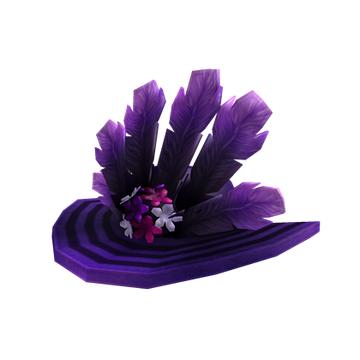 Purple derby hat clearance