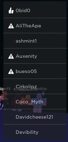 Old Roblox Player List
