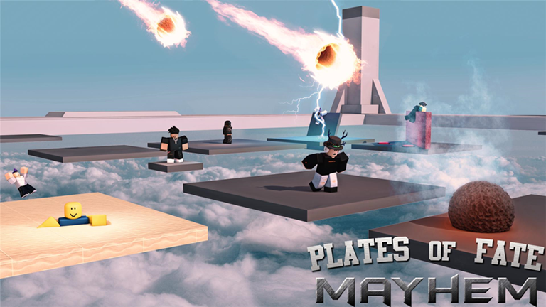 AS PLATAFORMAS DO CAOS - ROBLOX Plates of Fate: Remastered 