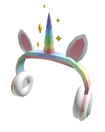 Catalog Rainbow Unicorn Headphones Roblox Wikia Fandom - pink unicorn headband roblox wikia fandom powered by wikia