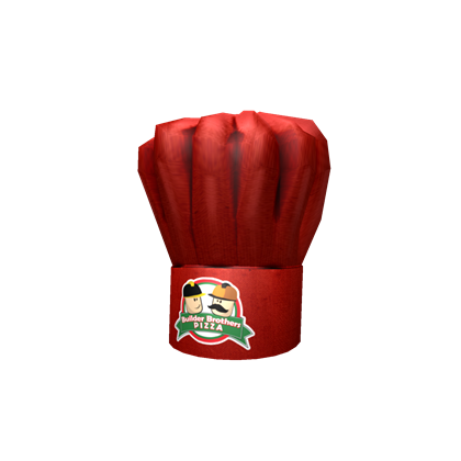 Catalog Builder Brother S Pizza Chef Hat Roblox Wikia Fandom - chef roblox