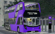 紫荊巴士派出Enviro500 MMC 12.8米 (VR461) 行走288P線