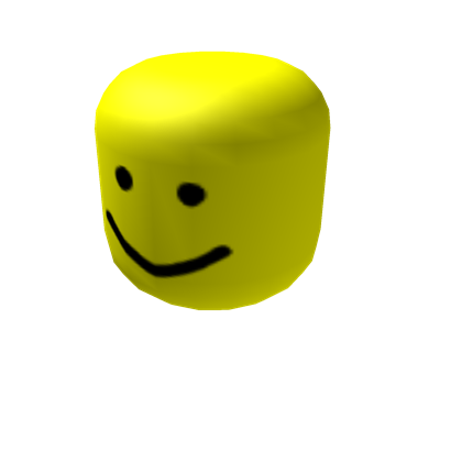 BIGGEST Noob Face Accessory - Roblox