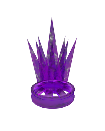 Purple Ice Crown Roblox Wiki Fandom - roblox purple icecrown