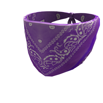 Purple Bandana Roblox Wiki Fandom - head bandana roblox