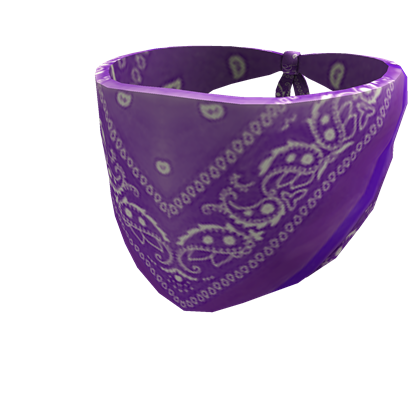 Catalog Purple Bandana Roblox Wikia Fandom - bandana roblox wikia fandom