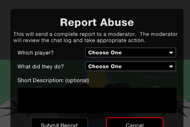 What do you do when you get falsely reported of exploiting, on