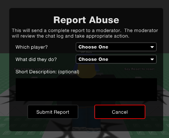 Account moderation, Roblox Wiki