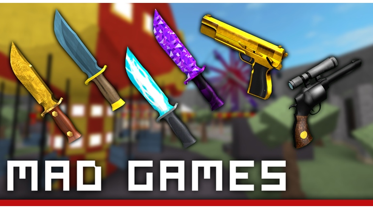 roblox mad games knives