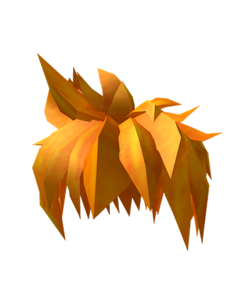 Catalog Neon Orange Awesome Hair Roblox Wikia Fandom - roblox leaf hair