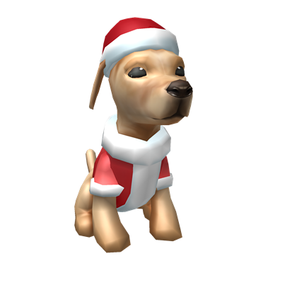 Santa Paws Dog Roblox Wiki Fandom - dog face roblox