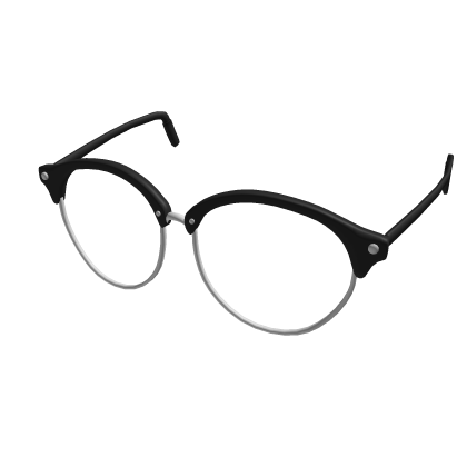 White vintage glasses store