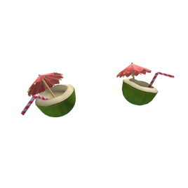 Tropical Coconut Pauldrons