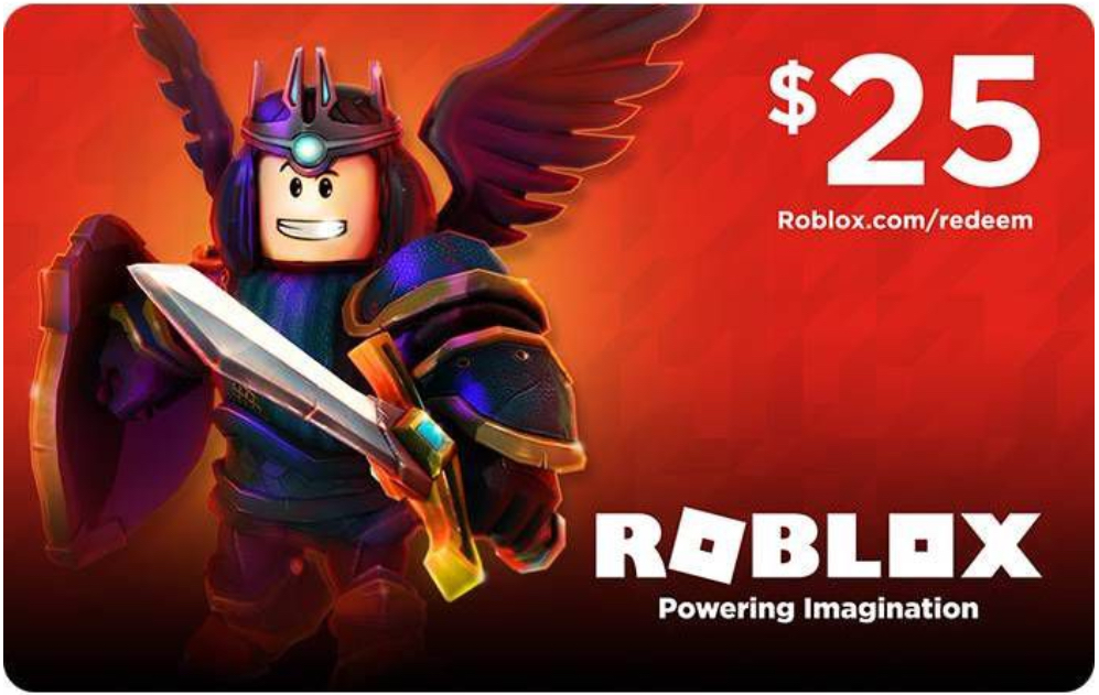 Gift Card Roblox Wiki Fandom - robux gift card 25