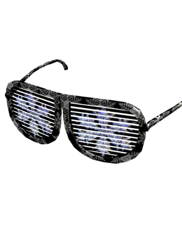 Snowflake Shutter Shades Roblox Wiki Fandom - shutter shades roblox