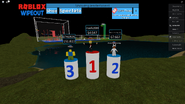 The final Results screen from the Wipeout zone