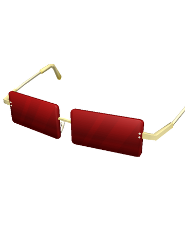 Red Gradient Shades Roblox Wiki Fandom - rectangle glasses roblox