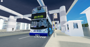 丹尼士三叉戟（1159／JB8402）正在等候開出此路線