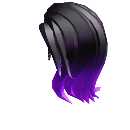 Catalog Half Shaved In Purple Glow Roblox Wikia Fandom - pink hair free hair roblox girl