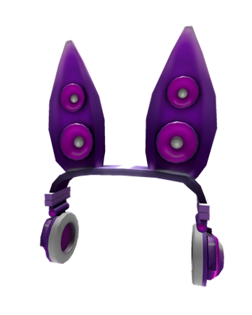Catalog Techno Rabbit Headphones Roblox Wikia Fandom - catalog bunny headband with purple hair roblox wikia fandom