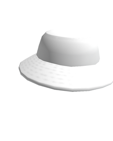 White Trendy Hat Roblox Wiki Fandom - white bucket hat roblox