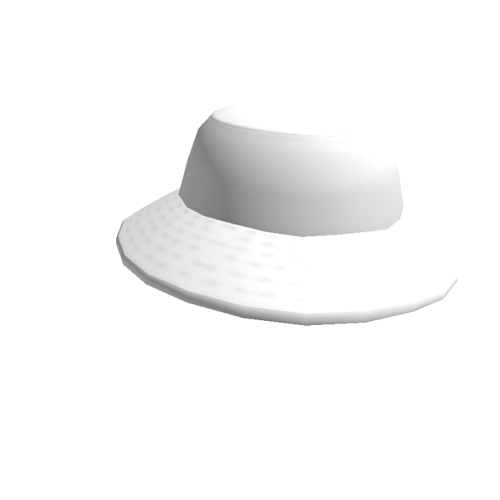 White Trendy Hat Roblox Wiki Fandom - roblox bucket hat code