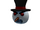 Angry Snowman Head