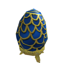 Blue Faberge Egg