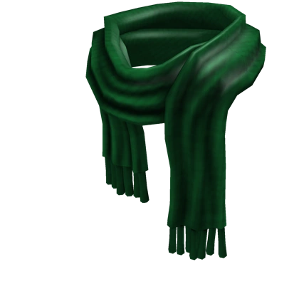Green winter scarf Clearance