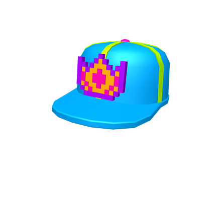 Catalog Neon Crown Cap Roblox Wikia Fandom - neon blue hats roblox