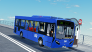 286線用車正前往紐卡素