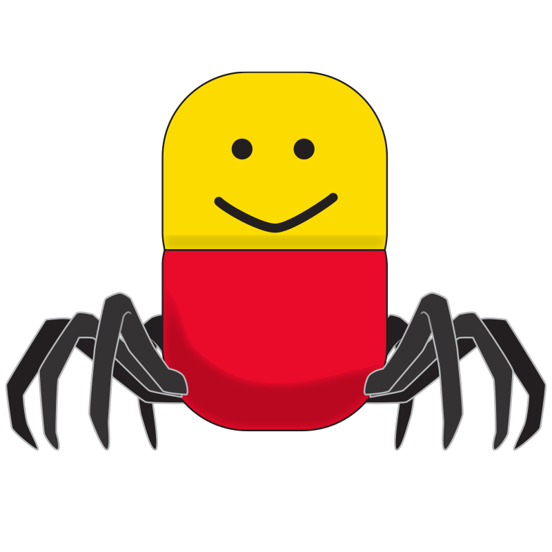 A Roblox noob but as a spider singing Despacit - Drawception