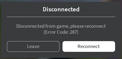 How To Fix Error Code 288 Roblox?