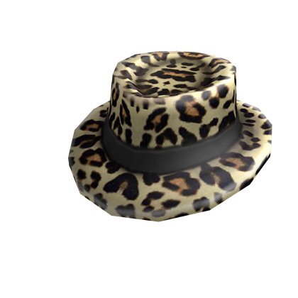 Leopard Fedora Roblox Wiki Fandom - snow fedora leopard roblox