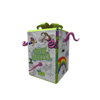 Catalog Opened Kirby Buckets Gift Box Roblox Wikia Fandom - kirby transparent roblox