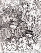 ROBLOX Drawing by Pengu8