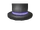 BIG: Purple Banded Top Hat