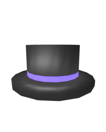 Big Purple Banded Top Hat Roblox Wiki Fandom - biggest hat on roblox