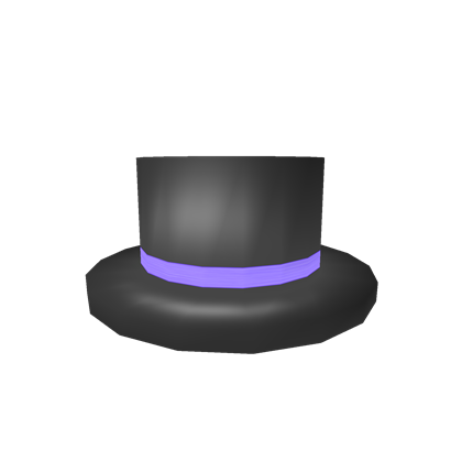 Catalog Big Purple Banded Top Hat Roblox Wikia Fandom - giant ibot roblox
